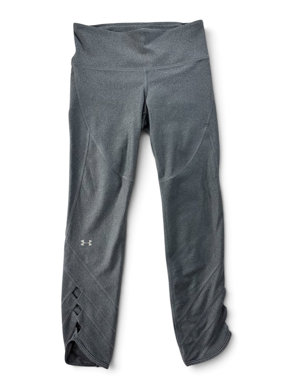 Under Armour Women’s M Dark Gray Cropped Performance Leggings